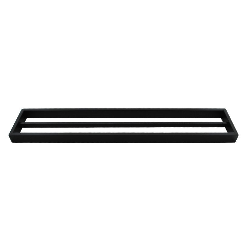 Cavallo Square Double Towel Rail 600mm