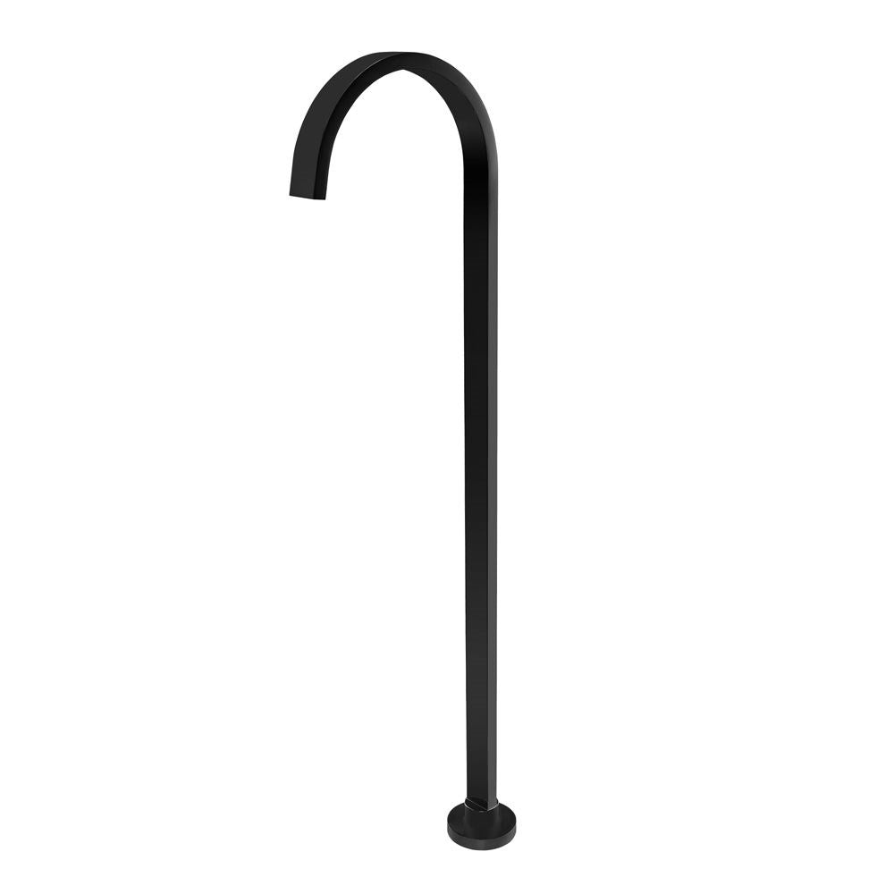 Cavallo Square Stainless Steel Freestanding Bath Spout
