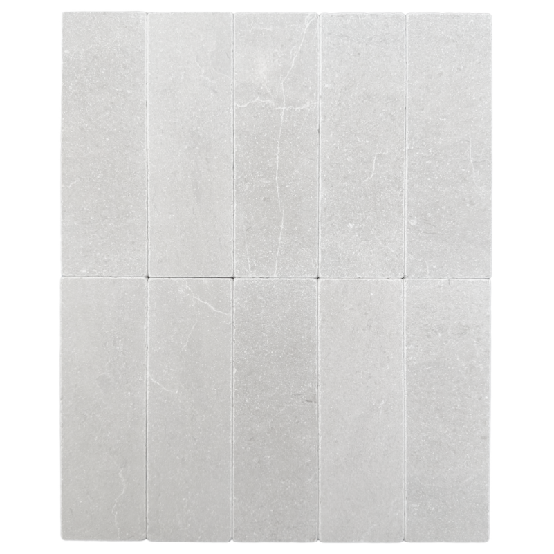 Cinder Grey Subway Tumbled 65x200