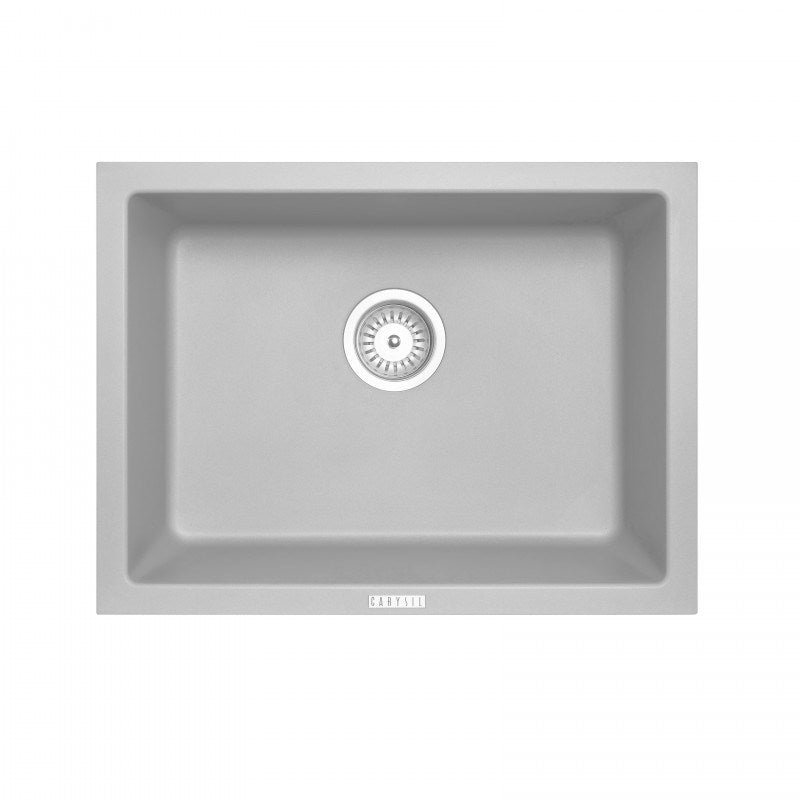Concrete Carysil Big Bowl Granite Single Bowl Stone Kitchen Sink 610*457mm