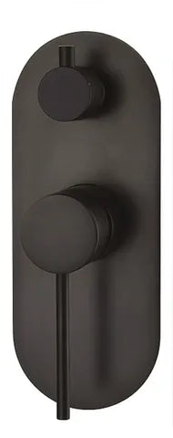 Roul Diverter Shower Mixer Gun Metal