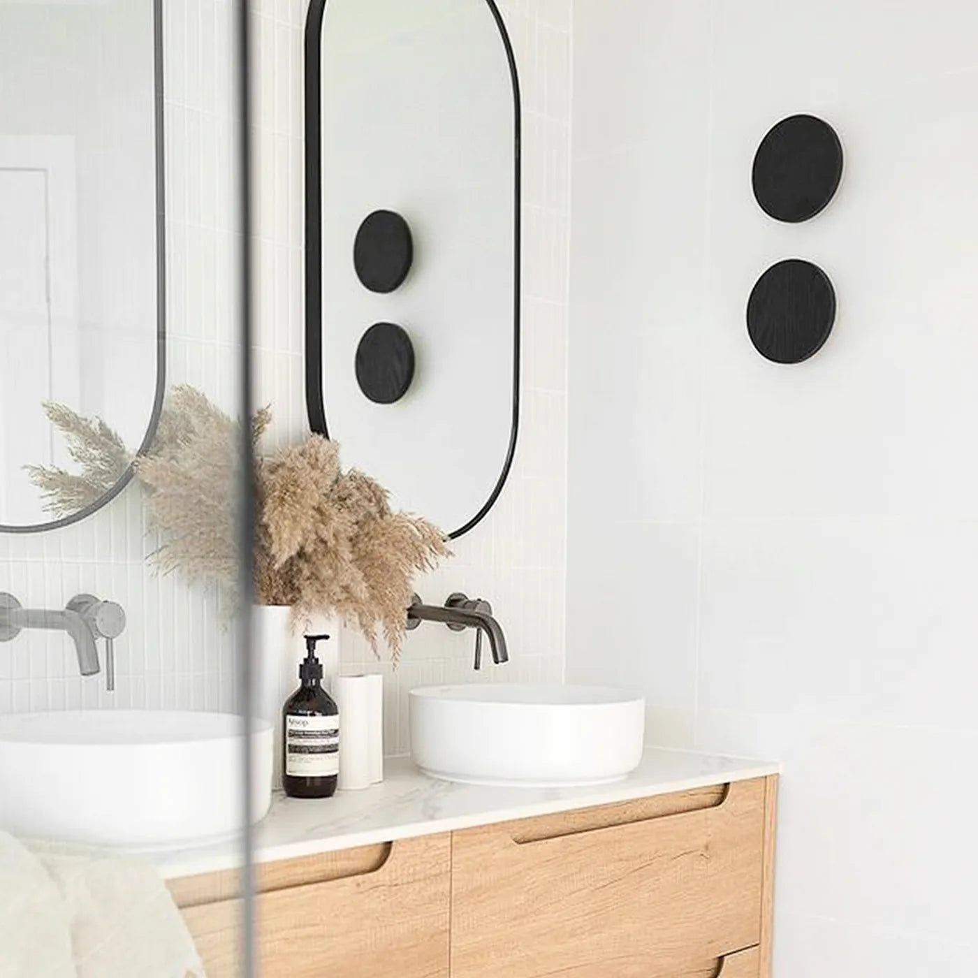 Byron 1500mm Natural Oak Wall Hung Vanity