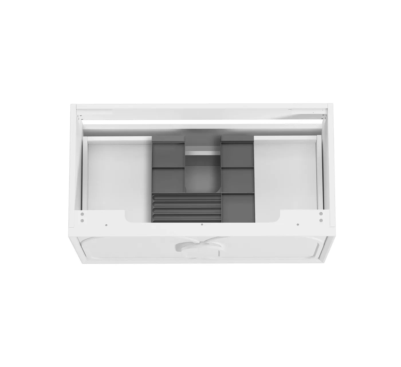 Laguna 900mm Satin White Wall Hung Vanity