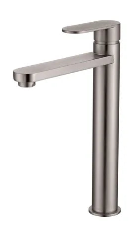 Vetto Tall Basin Mixer Brushed Nickel