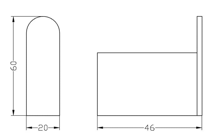 Zevio Chrome Robe Hook