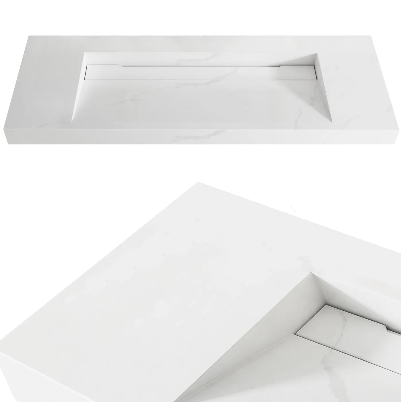 Moonlight 1500mm Solid Surface Top