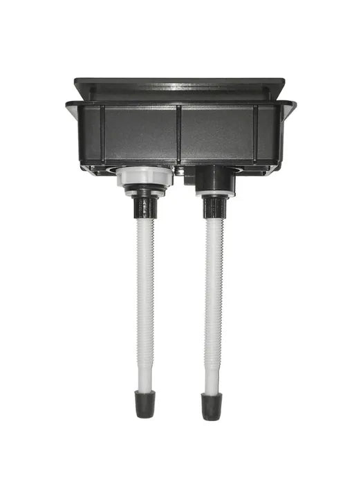 Square Toilet Flush Button Gun Metal