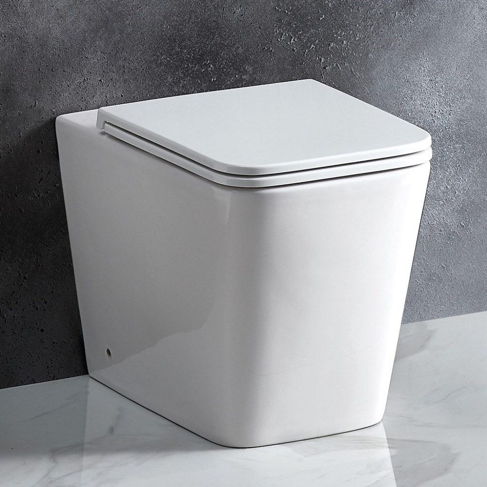 ENOX99 600*455*410mm Gloss Rimless Flushing Wall Faced Floor Pan