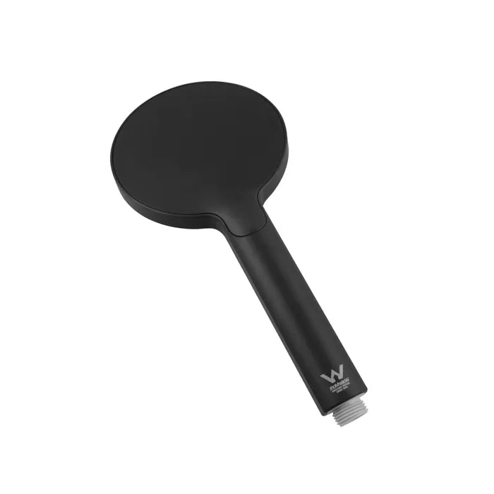 Pavia Dual Hose Twin Shower / 200mm Round Head Matte Black