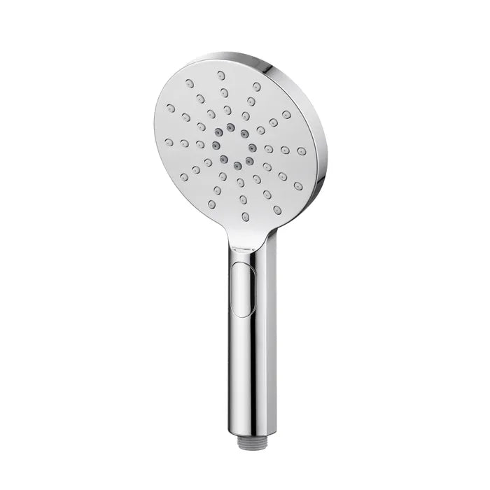 Pavia Twin Shower On Rail 250mm Shower Head Round Chrome