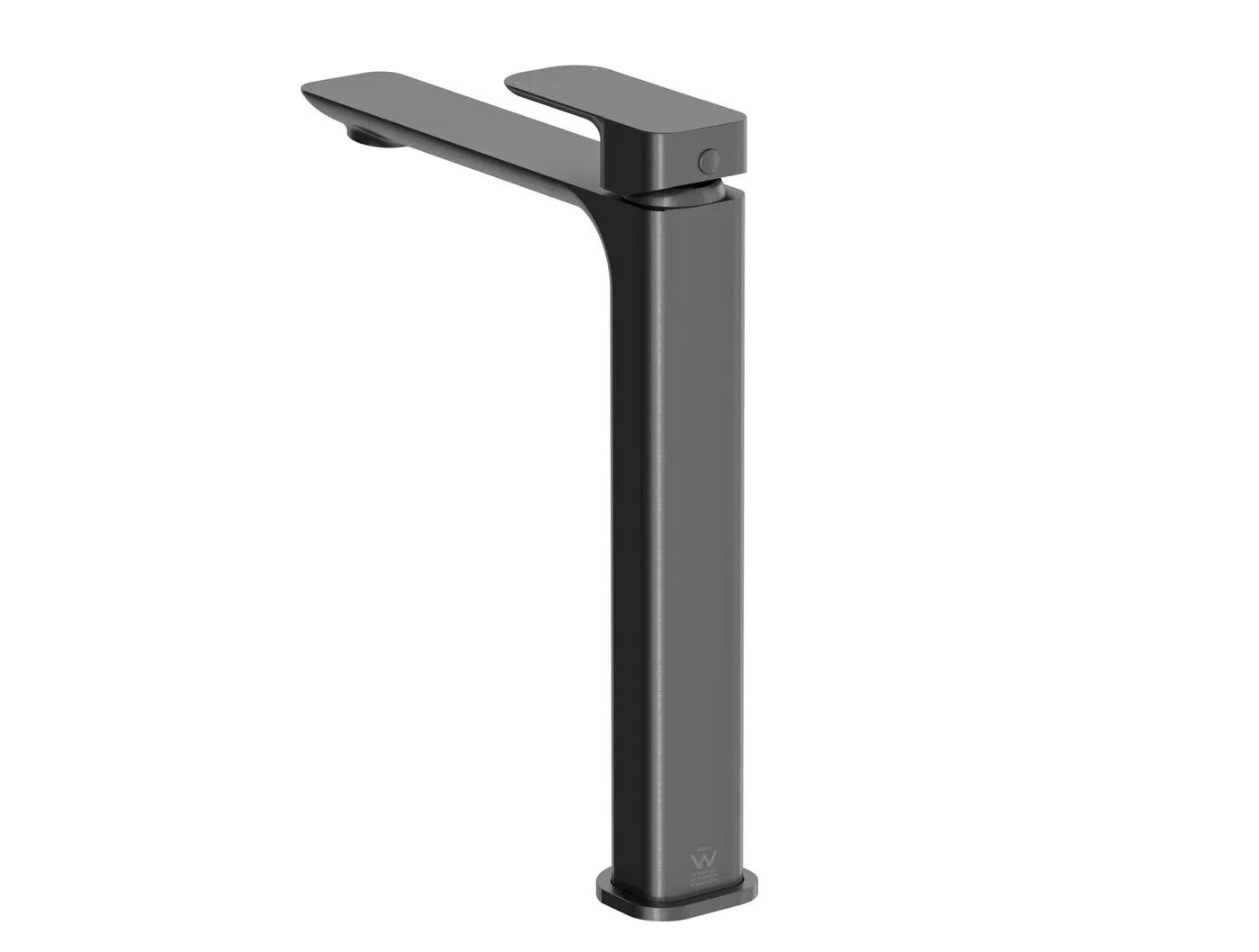 Oskar Tall Basin Mixer Gun Metal