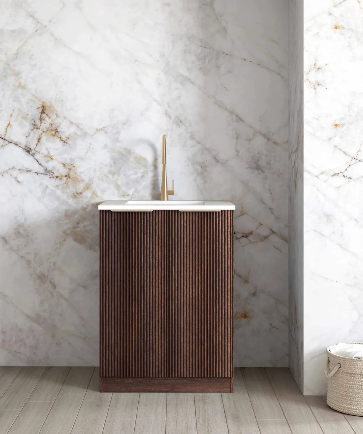 Havana Sable Walnut Mini Laundry