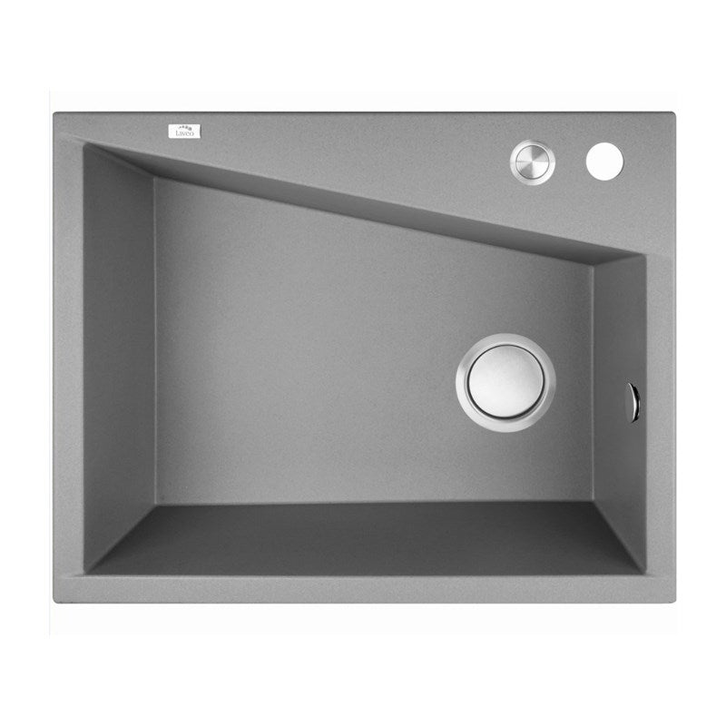 Granite Double Bowl Kitchen Sink 480x600x227mm
