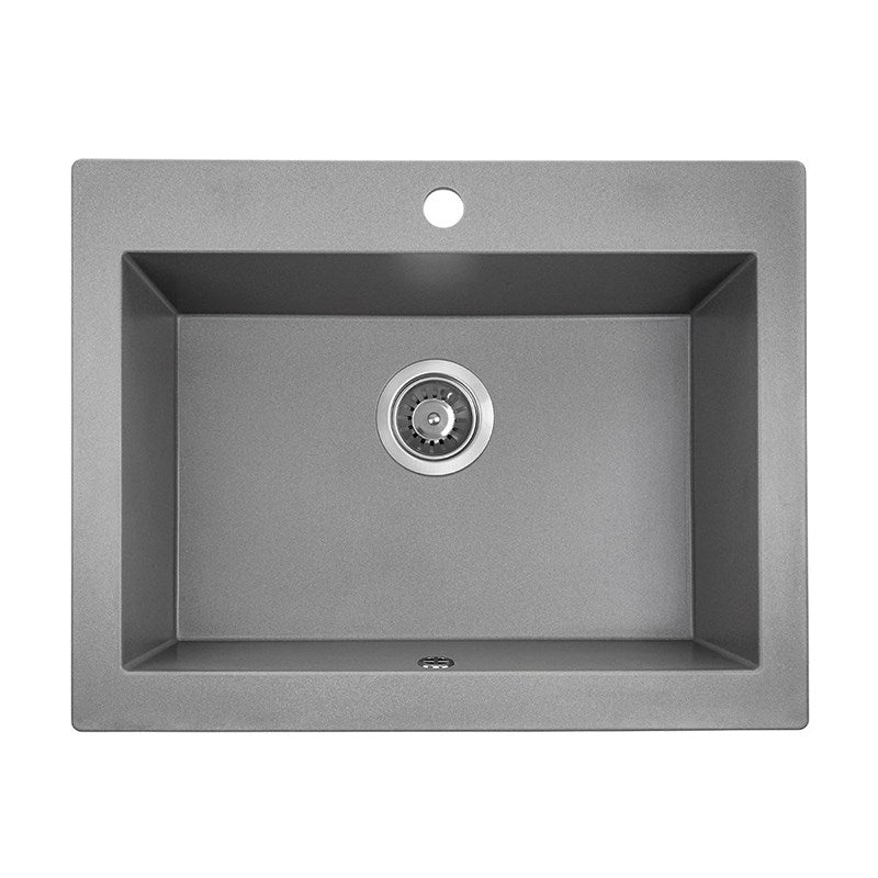Granite Single Bowl Kitchen Sink 490x580x220mm