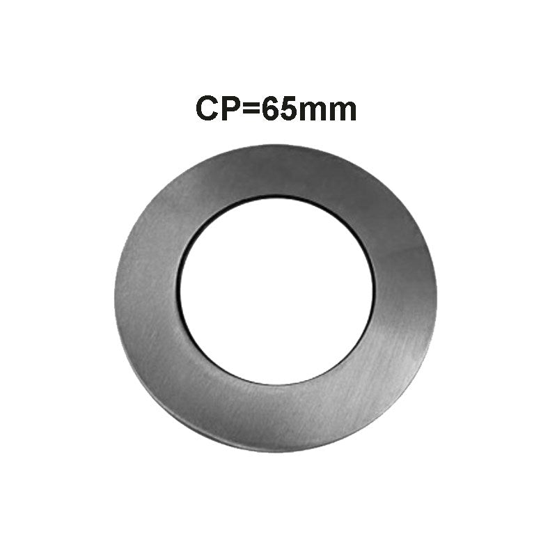 Gun Metal Cover Plate 65mm