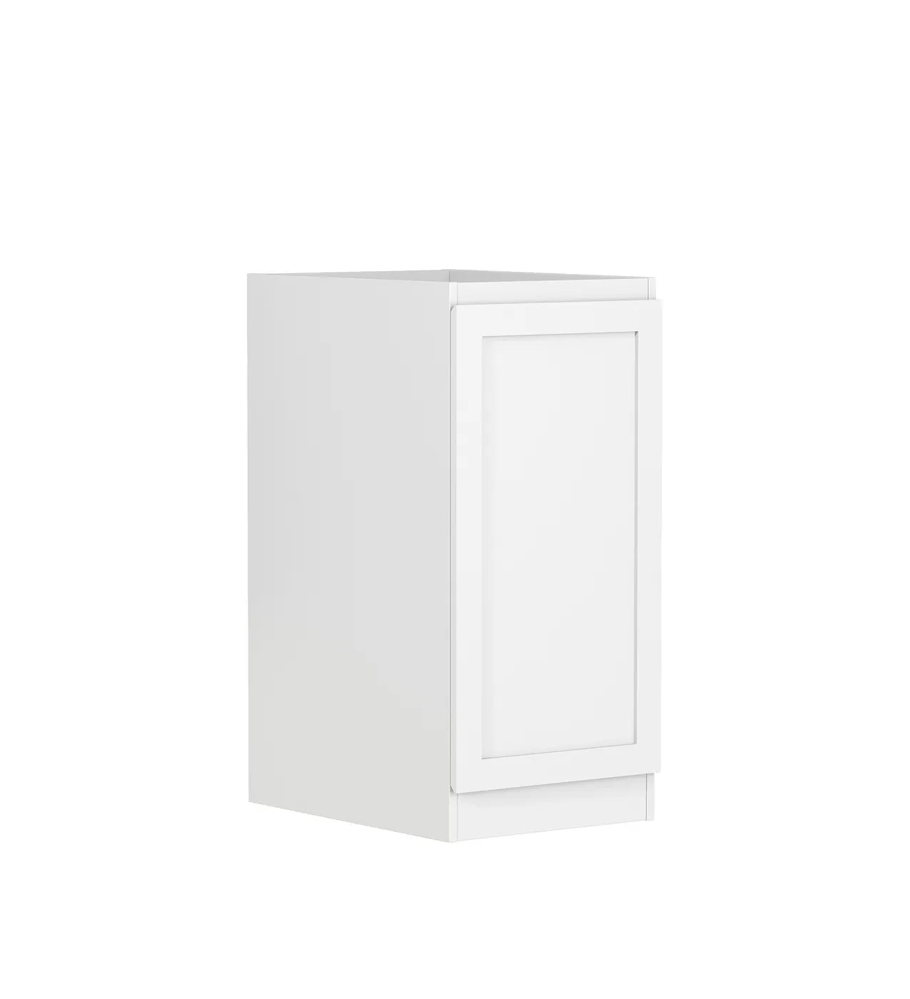 Hampton Laundry 415 White Base Cabinet with internal Drawer