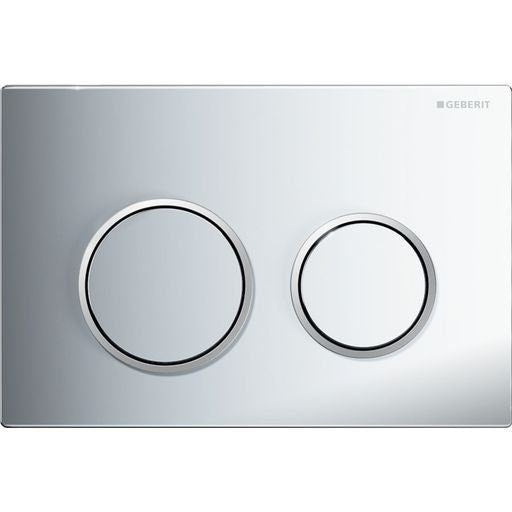 KAPPA21 Plate and Round Button with Trim ABS Dual Flush/Access Plate