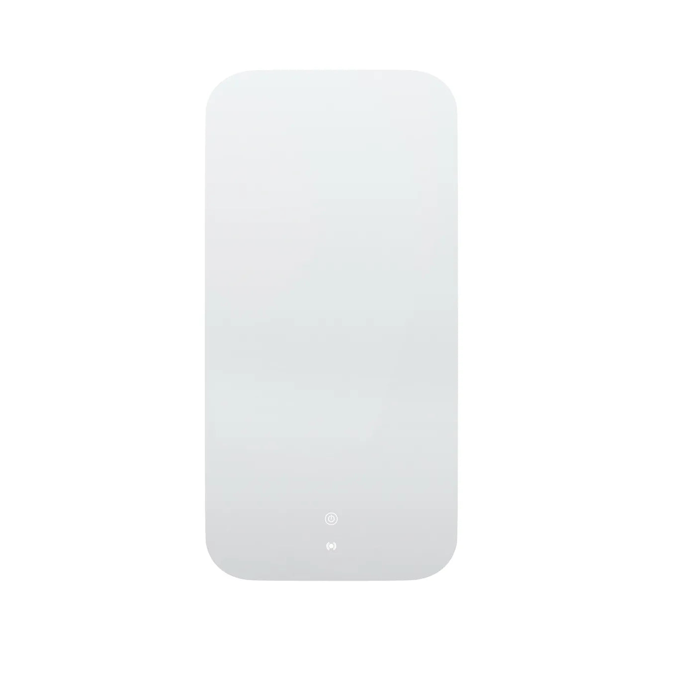 LED Newport 900(H)x450(W) Frameless Back Lit Tuffi Mirror Soft Square