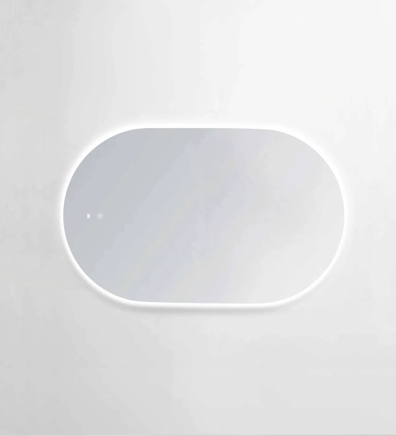 LED Noosa 1200(W)x750(H) Frameless Tuffi Mirror - Install Horizontal or Vertical