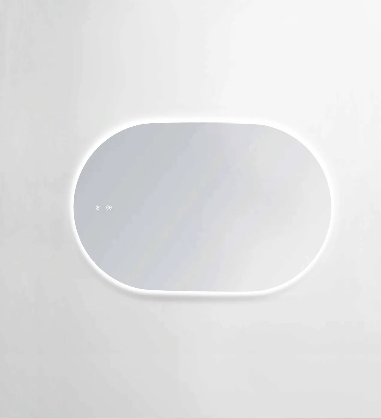 LED Noosa 900(H)x600(W) Frameless Tuffi Mirror - Install Horizontal or Vertical