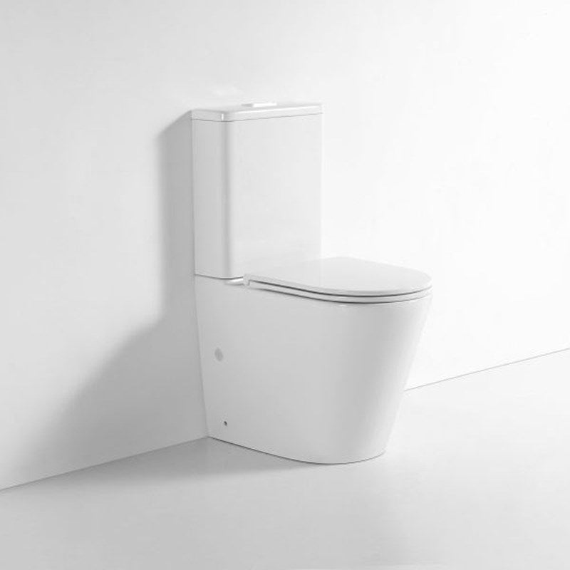 LONDON 620*370*820mm Gloss Rimless Flushing Back to Wall Two - piece Toilet Suite