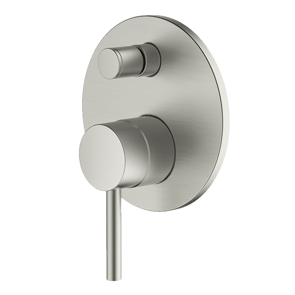 Lucia Complete Shower/Bath Diverter Mixer For 70mm Wall Cavities