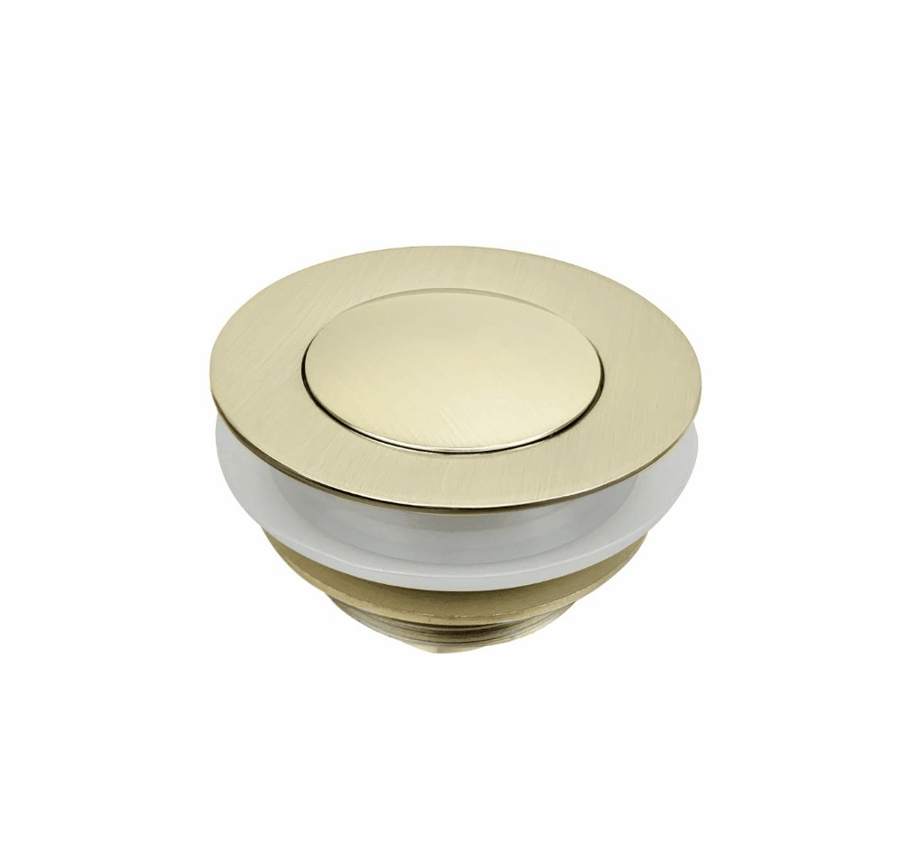 Bathtub 40mm Brushed Gold Pop Up Waste