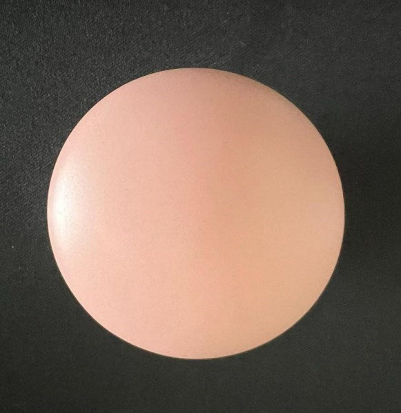 Matte Pink Ceramic Cap for Pop - up Waste