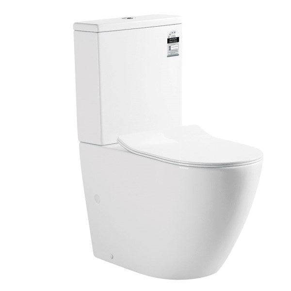 NORTON 665*360*845mm Gloss Quiet Flushing Back to Wall Two - piece Toilet Suite