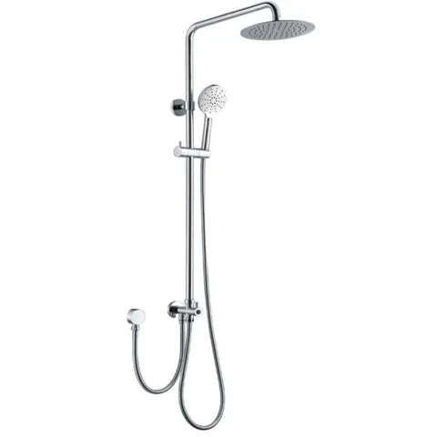 Pavia Dual Hose Twin Shower / 200mm Round Head