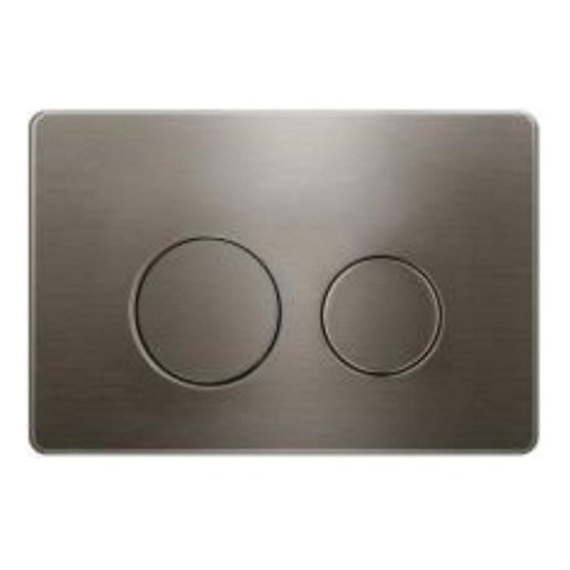 R & T Gun Metal ABS Push Plate(Round Button)