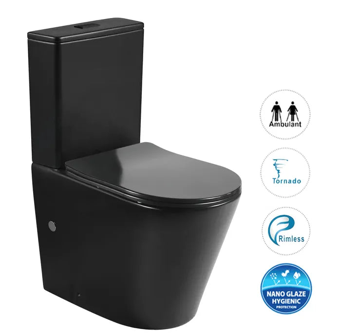 Radiant Toilet Suite Slim Seat Matt