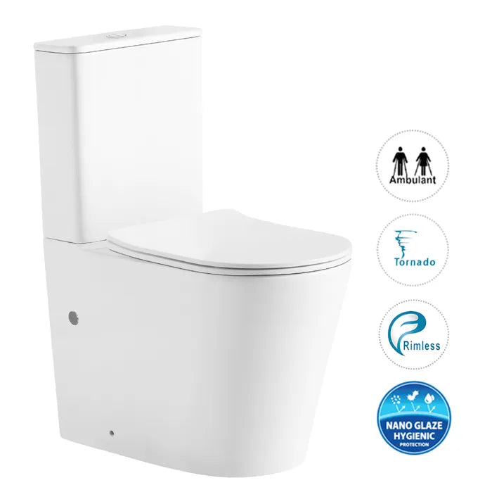 Radiant Toilet Suite Slim Seat Matt