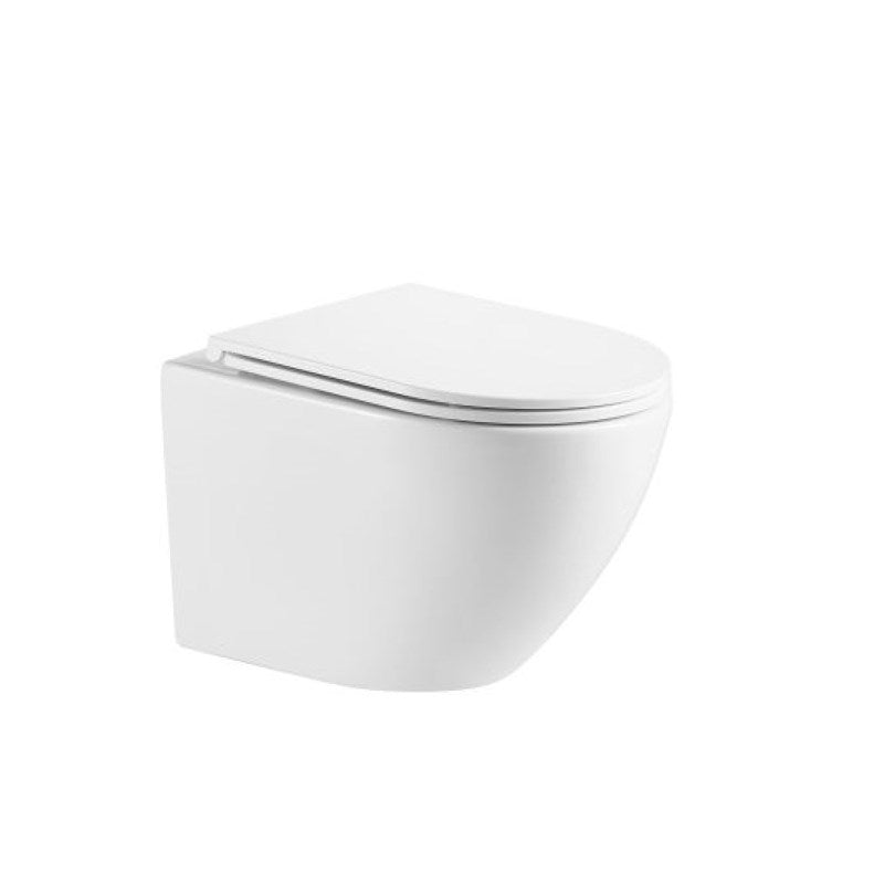 RAUL66 575*360*360mm Gloss Rimless Flushing Wall Hung Pan