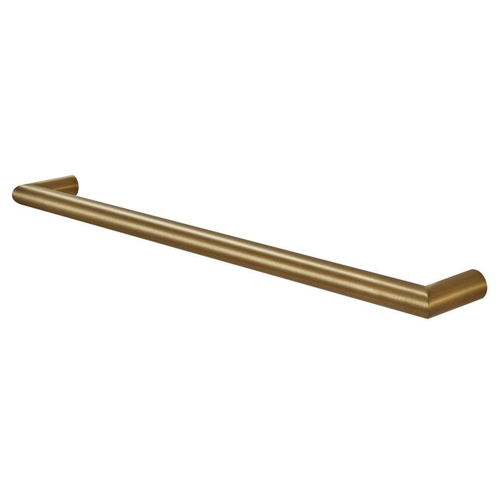 Round Horizontal Electric Heated Towel Rack Single Bar