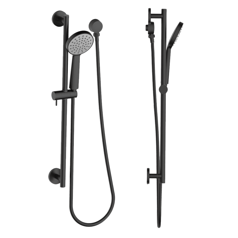Shower on Rail - Black