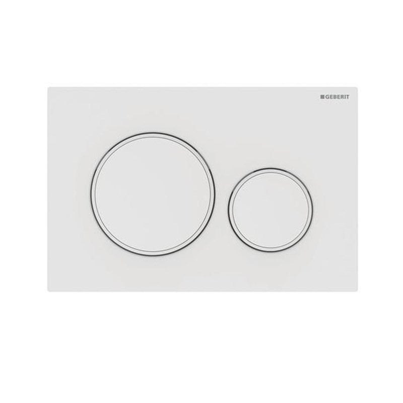 Sigma20 Matte with Trim ABS Dual Flush/Access Plate(Round Button)