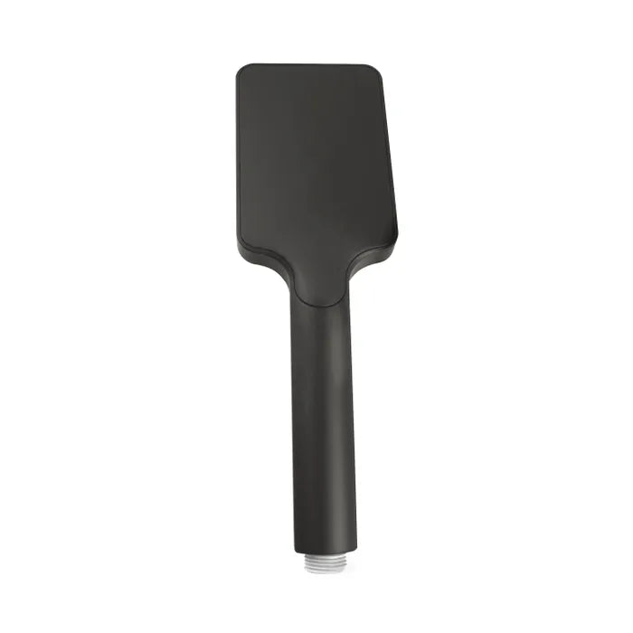 Taran 200mm Gun Metal Twin Shower Half Rail Top Inlet Square