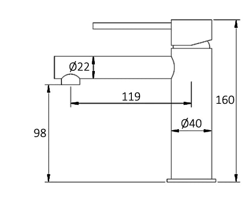 Roul Basin Mixer