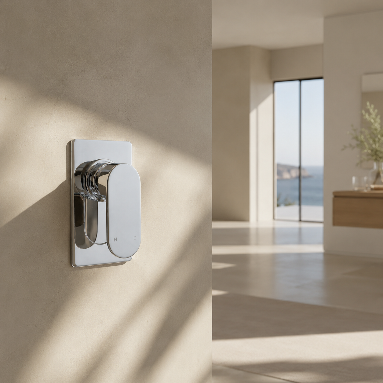Vetto Shower Mixer Mixer Chrome
