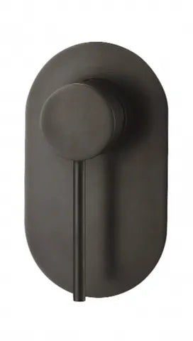 Roul Shower Mixer Gun Metal