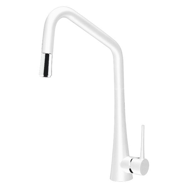 TINK-D Kitchen Mixer With Pull-Out - White