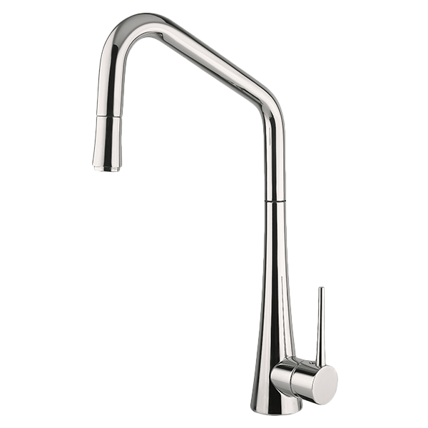 TINK-D Kitchen Mixer With Pull-Out - Chrome