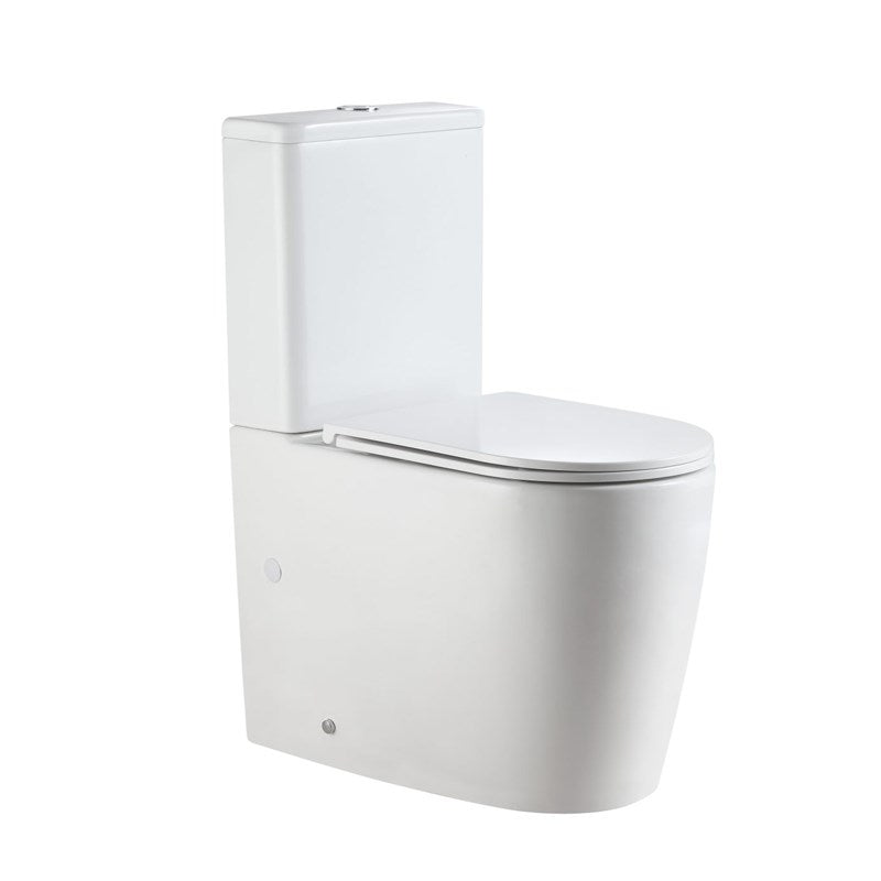 WALTON 650*370*850mm Gloss Quiet Flushing Back to Wall Two - piece Toilet Suite