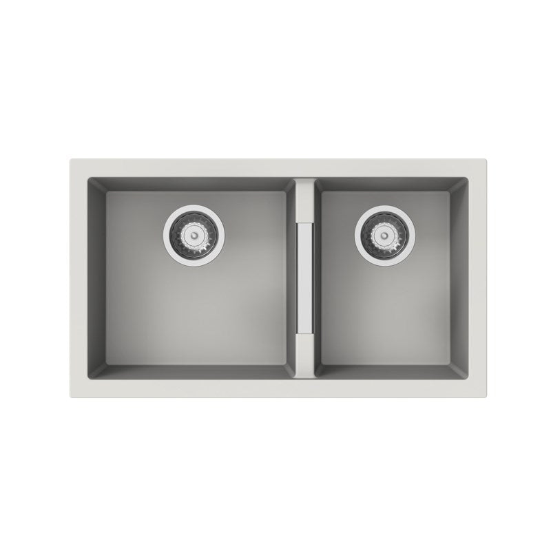 Carysil Maples 6040U Granite Double Bowl Stone Kitchen Sink 786*446*200mm(Undermount only)