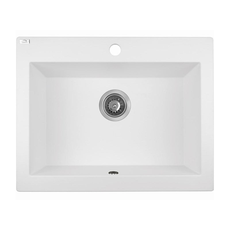 Granite Single Bowl Kitchen Sink 490x580x220mm